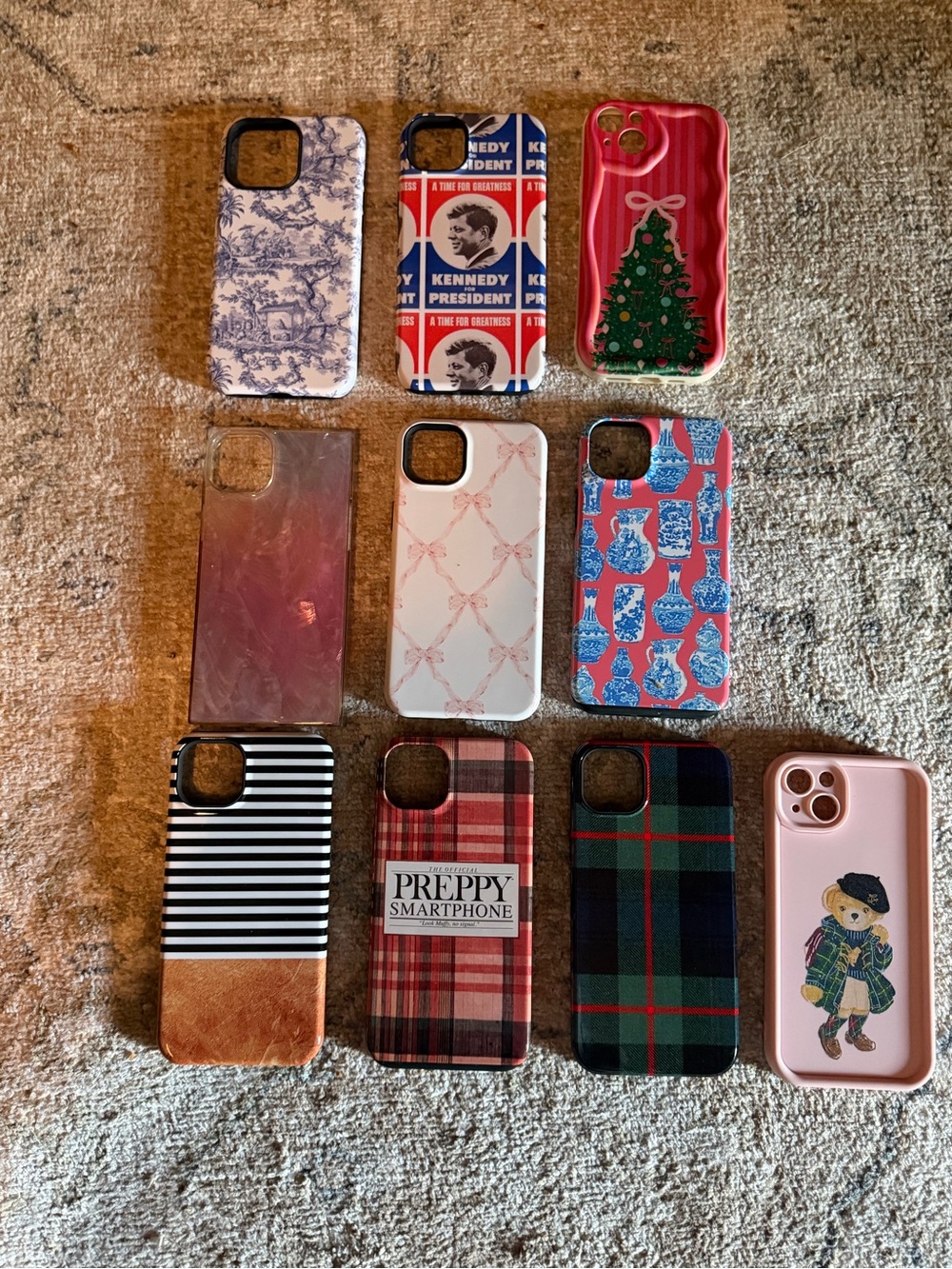 Assorted Decorative iPhone 14 Plus Cases - Pack of 10 including Flaunt
